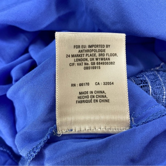 Anthropologie Moulinette Soeurs Liliflora Lace A-Line Cocktail Garden Dress 6 - Picture 7 of 7